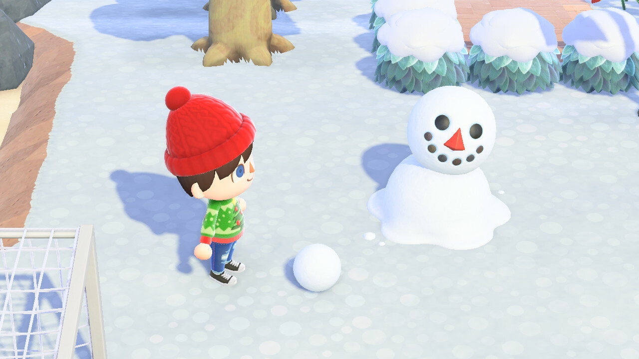 Snowman Animal Crossing