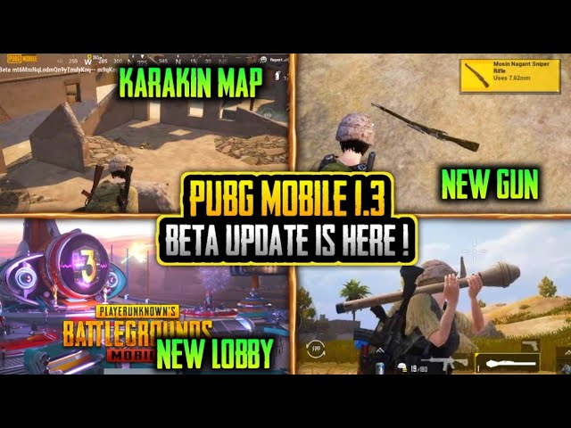 Beta PUBG Mobile 1.3